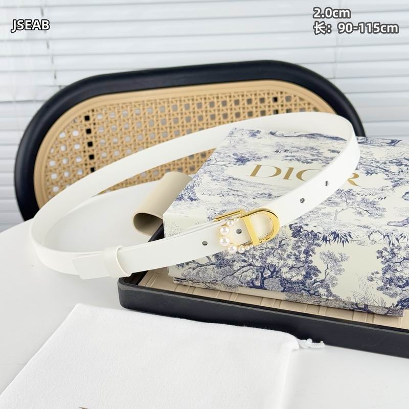 Dior belt 20mmX90-115cm 8L25
